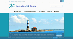 Desktop Screenshot of alianzamarblava.org